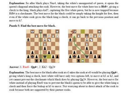 A 500-word article on board/table games within 24 hours