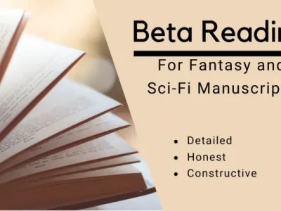 An Excellent beta reading, detailed book/manuscripts review