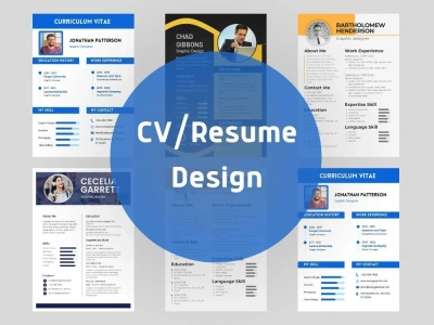 Professional cv/resume design, cover letter and LinkedIn