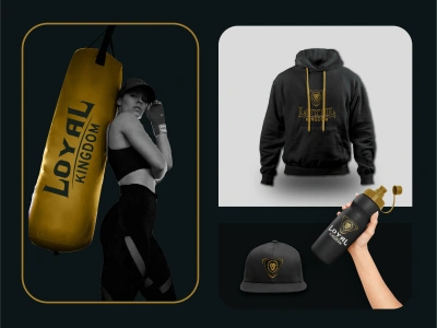 Athletic, Fitness, Sports & Personal Trainer Logo & Brand Identity Design
