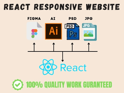 React JS | React Developer | Front End ReactJS developer | Upwork