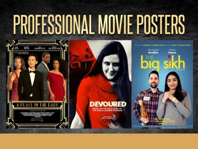 Poster design for movie, product, business or social media