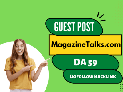 A featured guest post on a music and fashion magazine, magazine talks