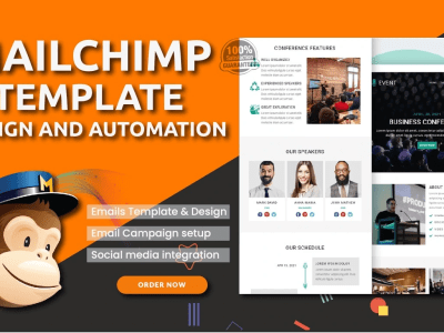 Mailchimp template design and Mailchimp automation for your business