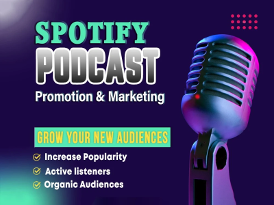 A full-time Spotify Podcast Promotion and Advertising