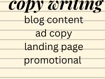 A unique copy for your landing page or blog