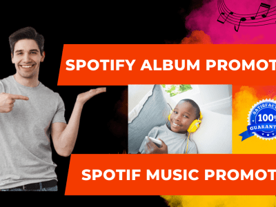 Real organic Spotify music promotion, Spotify album promotion