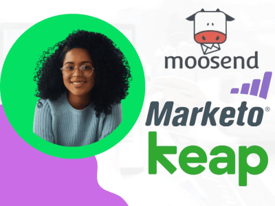 Keap moosend Marketo email campaign