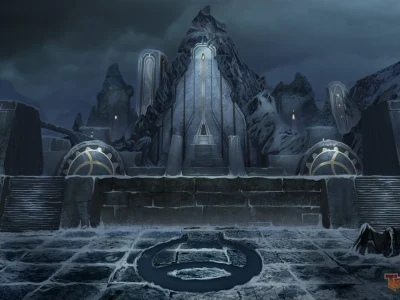 A detailed concept art piece for your game