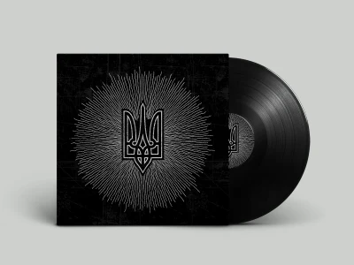 Black and white cover artwork designed for your album, single, EP