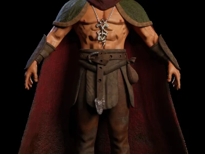 A 3D Game-ready character with your requirements Model/Texture/Rigging