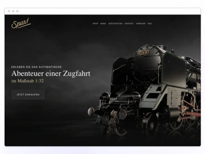 A SquareSpace site coded from the design (psd, figma, sektch)