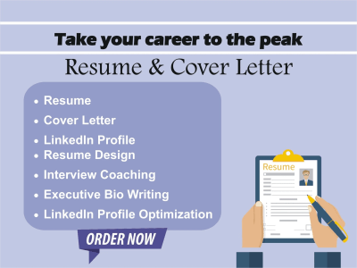 Executive Summary, Resume or Cover Letter Professionally Written