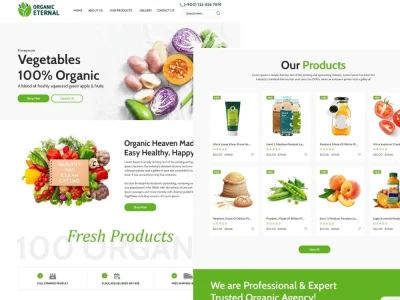 Website Landing Page UI design in Figma | Website development