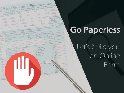 A fully functional online form
