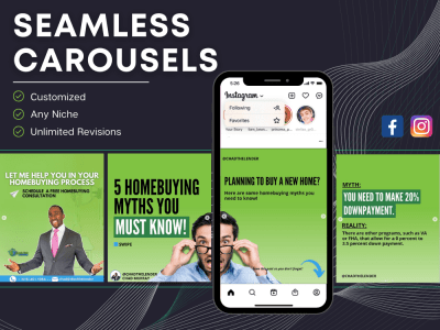 An Attractive Seamless Instagram Carousel Post for your Social Media!