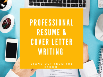 A professional cover letter and resume for your job application
