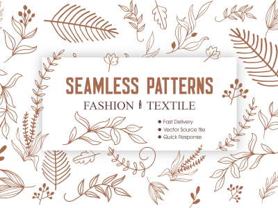 Seamless pattern design for your business