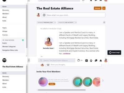 Mighty networks, buddyboss,circle.so, or heartbeat chat community setup