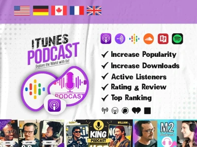 Organic Apple Podcast Promotion & Downloads Rating, Reviews in iTunes Store