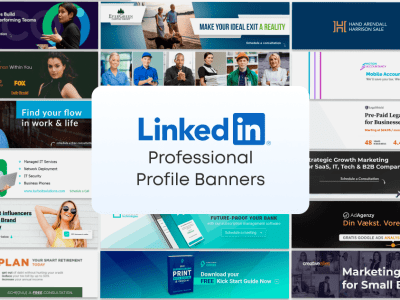 A Professional LinkedIn Profile Banner | Upwork