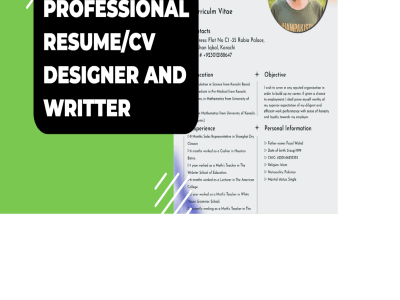 HR&ATS compliant CV/Resume, Cover Letter & LinkedIn profile in [24 hours]
