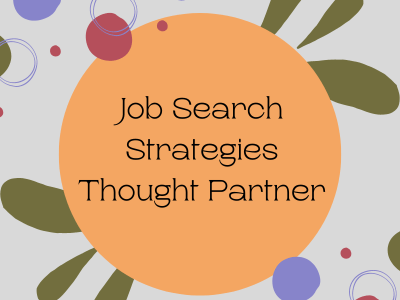 A supplementary career and/or job search strategy review