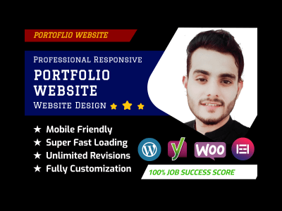 Fully responsive portfolio website