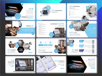 Winning pitch deck presentation
