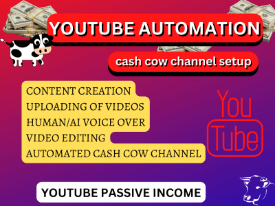 Automated cash cow youtube cash cow channel cash cow videos