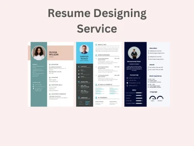 A professional resume design
