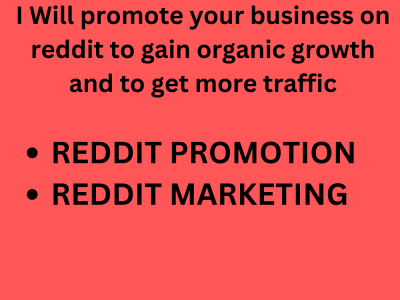 Reddit promotion reddit marketing to boost your reddit website traffic