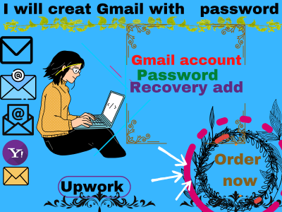 A Unlimited Gmail Account with Password