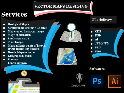 Any map, gis task you need on ArcGIS or Google Earth Pro