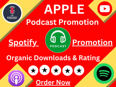 Organic Podcast and Spotify Podcast Promotion To Get Real Audience