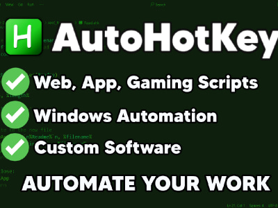 Any AHK script you need! | Upwork