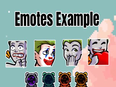 Custom twitch emote and badges for your stream