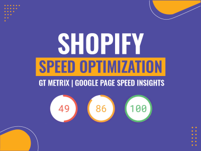 Shopify Speed Optimization and improved loading time