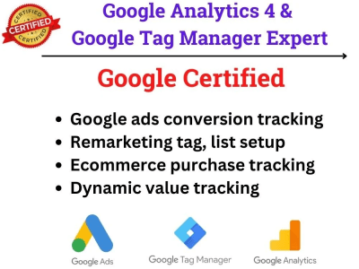 Setup Google ads conversion tracking, e-commerce tracking service | Upwork