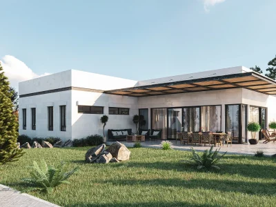 Exterior design for your business or building with high quality renderings