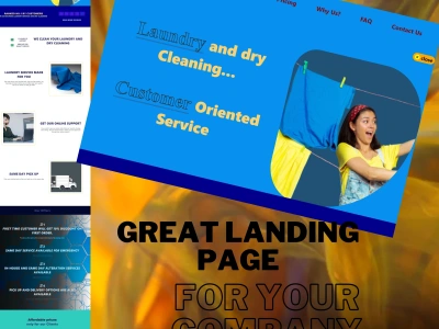 SEO optimized landing page for your business website. | Upwork