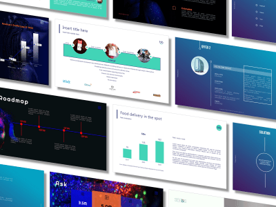 Amazing tailored-made pitch/sales deck
