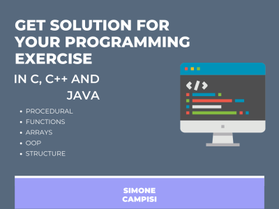 Solution for your programming exercise | Upwork