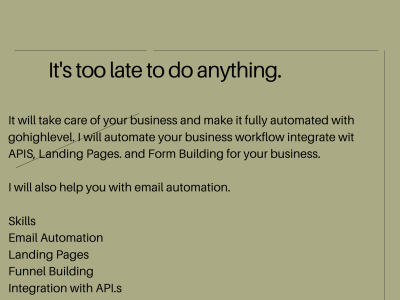 Gohighlevel, customer relationship management, automation