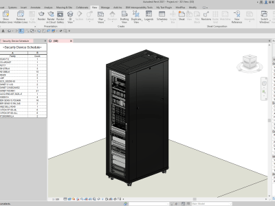 A parametric family in Revit for your project Revit