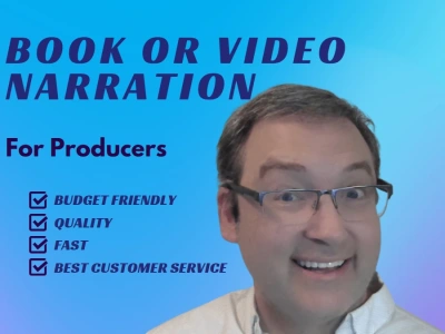 An ACX-ready book narration of any kind.