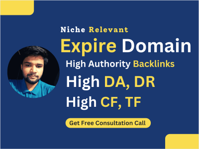 Niche Relevant Quality Expired Domains With Powerful Backlinks, DA, DR