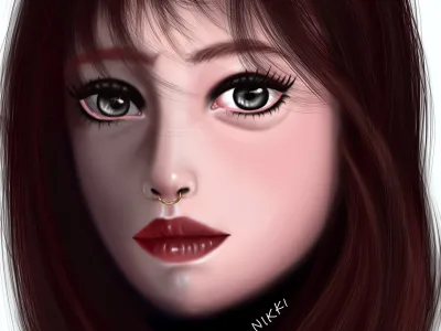 Fantastic digital portrait/ realistic anime/ NFT/ pet portrait