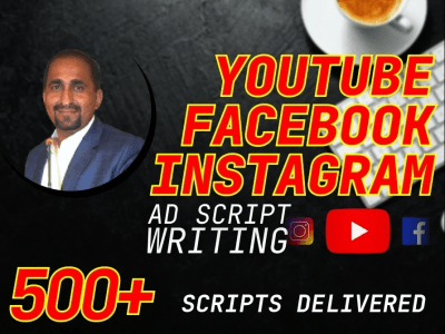 Persuasive high conversion ad copy for youtube facebook ads