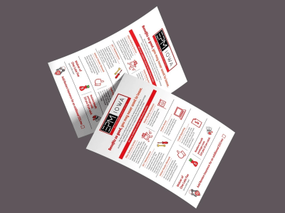 A Flyer that works best for you - and your product